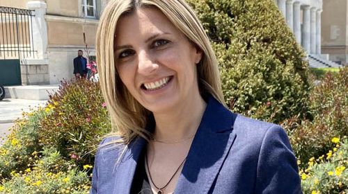  Ευχαριστήρια επιστολή του Παιδικού Σταθμού Καρδάμαινας στην οφθαλμίατρο κ. Κατερίνα Γαβαλά