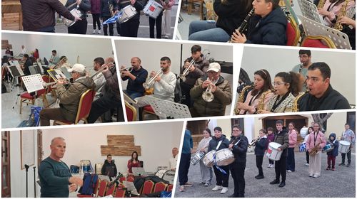 Πρόβες της Φιλαρμονικής Δήμου Κω για τις προσεχείς εμφανίσεις της