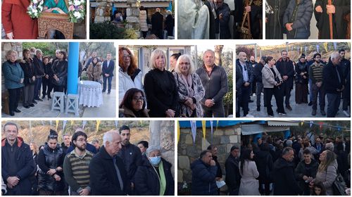 Πλήθος πιστών στον εσπερινό της εορτής του Προφήτου Ζαχαρία του Μικρού στον Αγ. Βασίλειο Κω