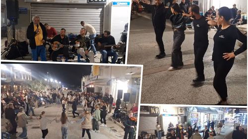 Κέφι και χορός στην Καρδάμαινα στο καθιερωμένο γλέντι για το κλείσιμο της σεζόν 