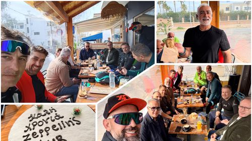 Κοπή πίτας του Ποδηλατικού Club Zeppelin’s