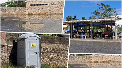 Η κακοκαιρία «έπνιξε» τη λαϊκή αγορά της Κω – Πλημμύρισε ο χώρος, ελάχιστη η κίνηση για τους εμπόρους