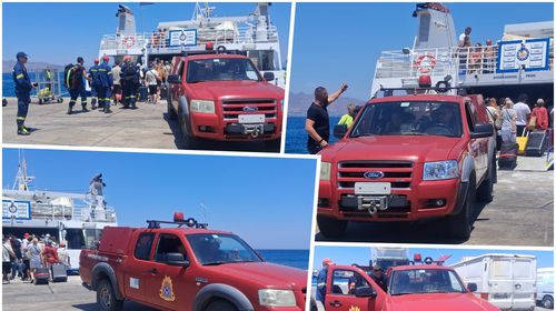 Φωτιά σε χωματερή στη Λέρο – Άμεση κινητοποίηση με ενισχύσεις από την Κω
