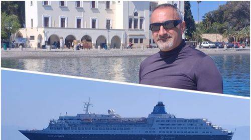 Στην Κω το κρουαζιερόπλοιο "Blue Shapphire" - Δηλώσεις του καπετάνιου