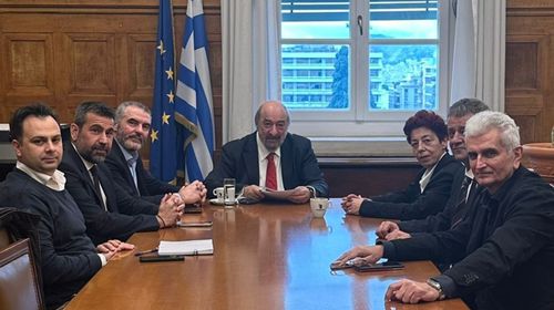 Συνάντηση του Γ. Νικητιάδη με το προεδρείο της Ομοσπονδίας Αρτοποιών Ελλάδος