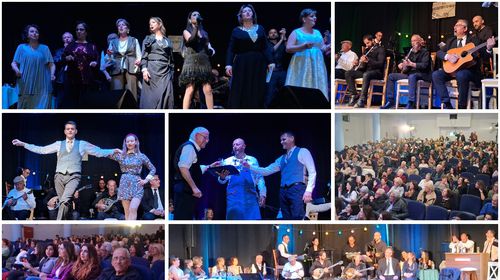 Καταχειροκροτήθηκε η μουσικοθεατρική παράσταση του Σ/γου "Αρίων" στο πολιτιστικό κεντρο Πυλίου 