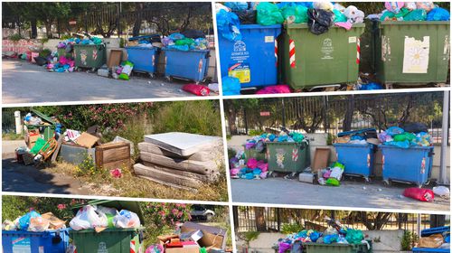 «SOS» από τους κατοίκους σε Ψαλίδι, Αγ. Πάντες και Ηρακλή για τους γεμάτους κάδους