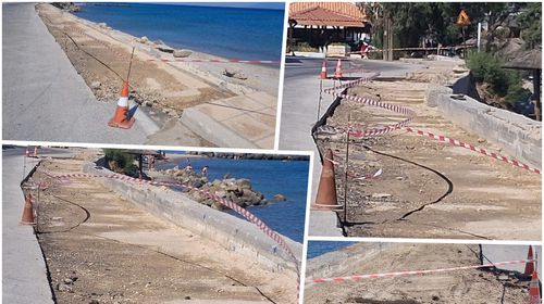 Παραμένουν ανοιχτές οι "πληγές" στο παραλιακό μέτωπο της Καρδάμαινας