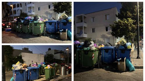 Δυσφορία και παράπονα για τα απορρίμματα στις οδούς Θεμιστοκλέους και Αβέρωφ