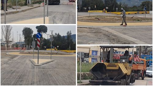 Έκλεισε ο κόμβος στη Μαρίνα - Ξεκίνησαν οι εργασίες ασφαλτοστρωσης - Δηλώσεις του εργολάβου 
