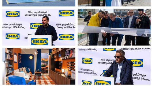 Νέο, μεγαλύτερο κατάστημα IKEA στη Ρόδο: Αναβαθμισμένη εμπειρία αγορών στο νησί