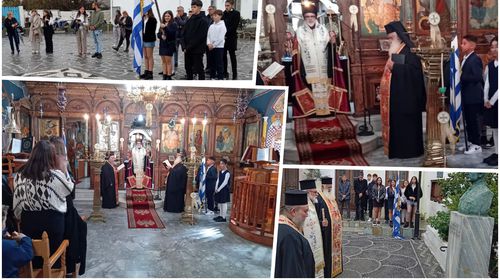 Παρουσία του Μητροπολίτη κ. Ναθαναήλ οι εορταστικές εκδηλώσεις στη Νίσυρο για την 28η Οκτωβρίου