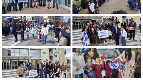 25η Μαρτίου: Ρίγη συγκίνησης στο Περιστέρι - Οι 5 μαθητές της Ψερίμου παρέλασαν στην καρδιά της Αθήνας