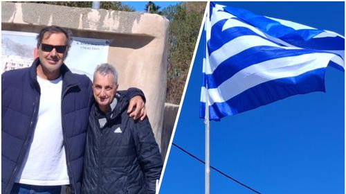 Αλλαγή της Ελληνικής σημαίας και σκέψεις για ανοιχτή έκθεση φωτογραφίας απο τον κ. Σ. Χατζηπέτρο