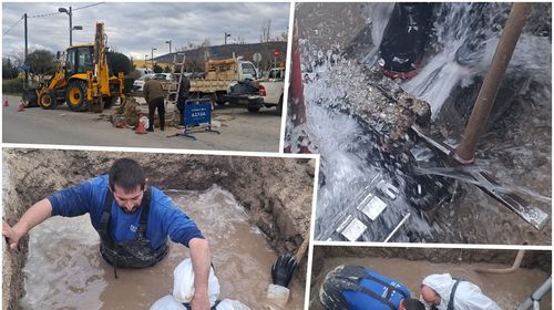 Διακοπή υδροδότησης στην Κω λογω ζημιάς στο δίκτυο ύδρευσης 