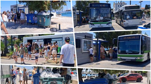 Παράπονα για την "εικόνα" στην αφετηρία (Πολεμική Σκάλα) της Αστικής Συγκοινωνίας Κω