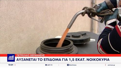 Μειώσεις 40 λεπτά στο πετρέλαιο θέρμανσης και 20 λεπτά στο diesel – Αύξηση 30% στο επίδομα θέρμανσης