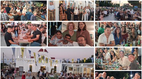 Πλήθος κόσμου στον εορτασμό και το παραδοσιακό πανηγύρι των Αγίων Πάντων στην Κω