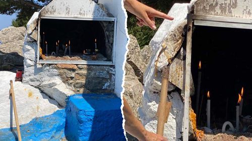 Προσοχή με τα κεριά και τις λαμπάδες στο Χριστό (Δίκαιο) – Παραλίγο να προκληθεί πυρκαγιά