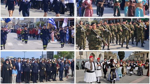 Η Κως τίμησε την 25η Μαρτίου - Πλήθος κόσμου παρακολούθησε την παρέλαση στην πόλη