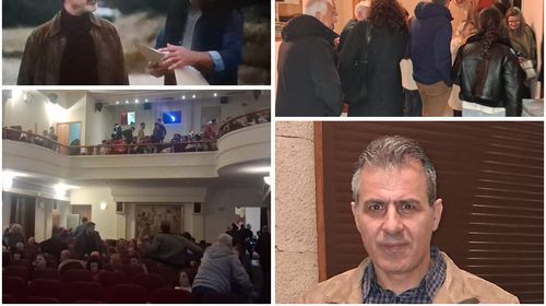 Γεμάτος ο Ορφέας στην πρεμιέρα της ταινίας «Το μυστικό του δάσους» που γυρίστηκε στο νησί μας και πρωταγωνιστεί ο Κώστας Καραθωμάς