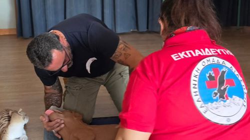 Ευχαριστήριο της Ομάδας Διάσωσης Κω για το σεμινάριο Α’ Βοηθειών για ζώα συντροφιάς