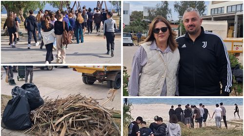 Μαθητές και φορείς ένωσαν δυνάμεις για καθαρότερες ακτές