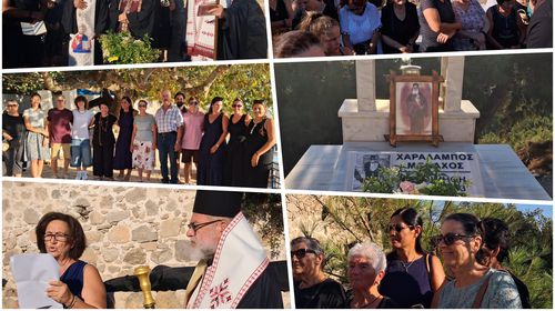 Στο εξωκλήσι του Αϊ Γιάννη στην Κέφαλο μεταφέρθηκαν τα οστά του μοναχού (και αντιστασιακού) Χαράλαμπου Ρούσου