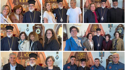 Θερμές ευχές και συγκινητική προσέλευση πιστών για τα ονομαστήριά του Μητροπολίτη κ. Ναθαναήλ