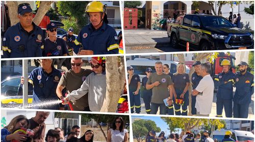 Βιωματική δράση πολιτικής προστασίας για τα παιδιά του Σβουρένειου ΚΔΑΠ μεΑ