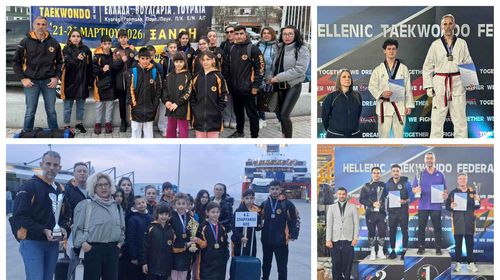 Mε γεμάτες τις αποσκευές από μετάλλια επέστρεψε στην Κω ο "Σπάρτακος" από το τριεθνές πρωτάθλημα Ταεκβοντό στην Ξάνθη