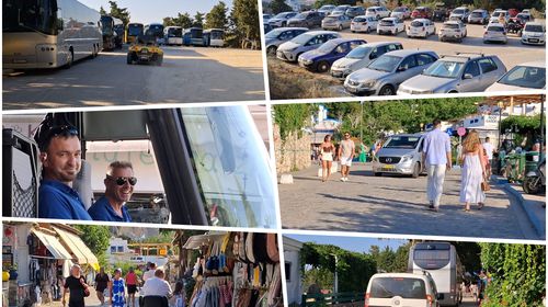 Ομαλά εξελίσσεται η διέλευση οχημάτων στη Ζιά