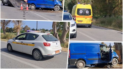 Θανατηφόρο τροχαίο στο Ψαλίδι: Κλούβα προσέκρουσε σε δέντρο – Νεκρός ο οδηγός