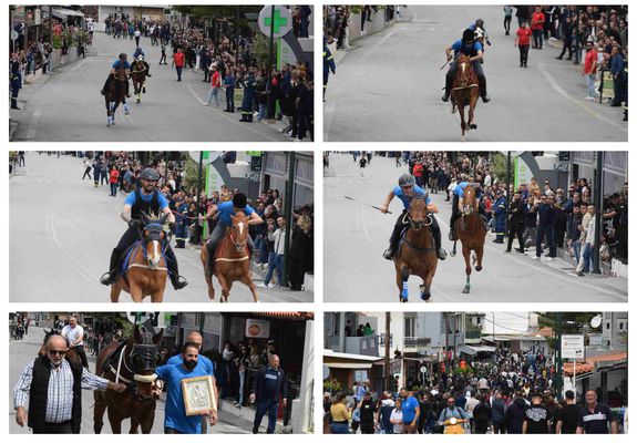 Φωτορεπορτάζ από την παρέλαση αλόγων στο Πυλί
