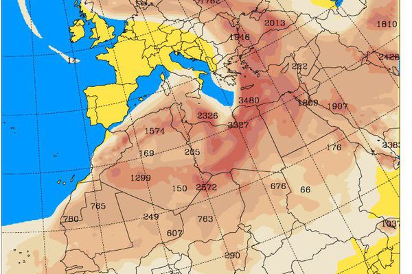 Εισβολή της σκόνης από τη Σαχάρα καλύπτει τα Δωδεκάνησα
