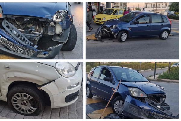 Σοβαρό τροχαίο στο Ζηπάρι - Αυτοκίνητο παρέσυρε πεζή με το παιδί της μετά από σύγκρουση με άλλο όχημα