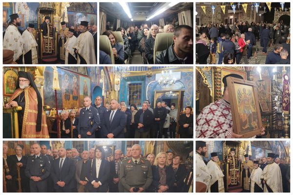 Mε λαμπρότητα ο εσπερινός στον Ι.Ν. Ασωμάτου στο Ασφενδιού