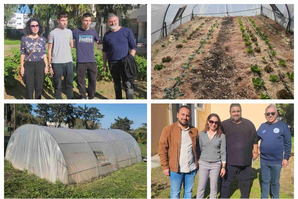 Ενίσχυση και στήριξη του Τμήματος Γεωπονίας του ΕΠΑΛ Κω από το Περιφερειακό φυτώριο