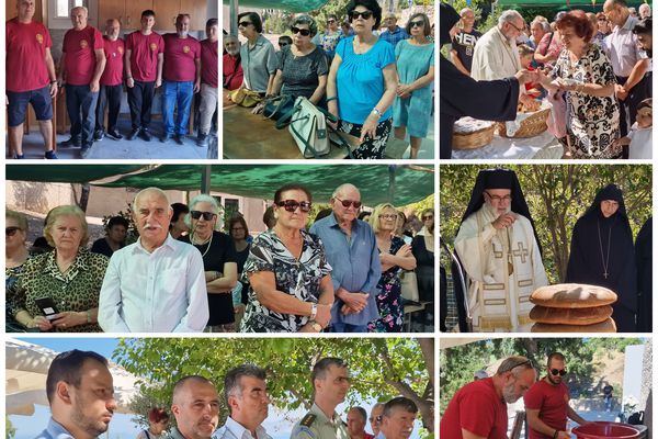 Πλήθος πιστών και φέτος στο ετήσιο προσκύνημα στην Οσία Μελώ   