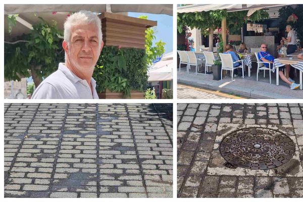 Aγανακτισμένοι οι επιχειρηματίες στην Πλ. Διαγόρα – Υπερχείλισαν πάλι τα φρεάτια, κλείνουν τις μύτες τους από την δυσοσμία οι επισκέπτες