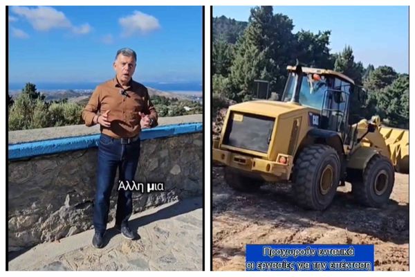 Θ. Νικηταράς: Mε εντατικούς ρυθμούς η επέκταση του πάρκινκ στη Ζιά - Δημιουργούνται 100 νέες θέσεις