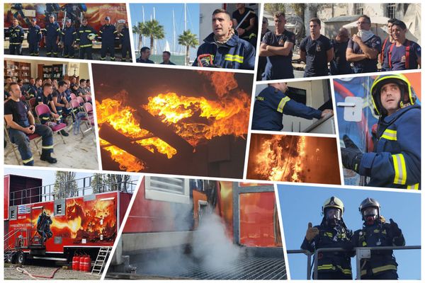 Εξειδικευμένη εκπαίδευση πυροσβεστών στον εξομοιωτή «Fire Dragon» στη Μαρίνα Κω