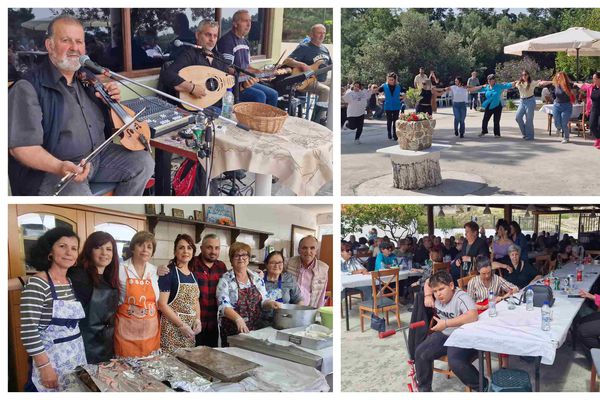 Μεγάλο γλέντι στον Άγιο Γεώργιο στα Μαυροκάμπια