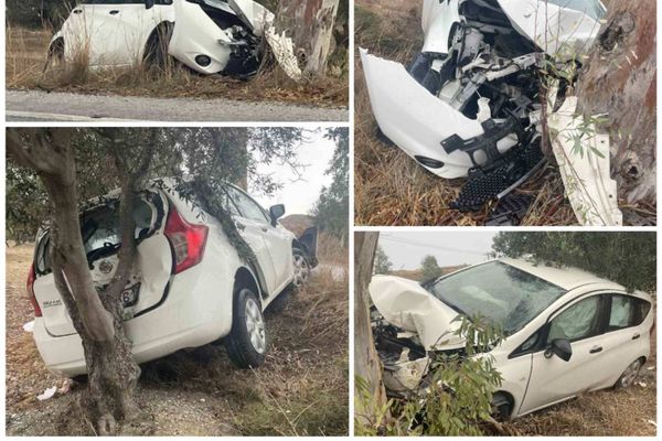 "Άγιο" είχε συμπολίτισσά μας σε τροχαίο ατύχημα το πρωί της Δευτέρας