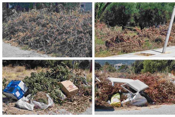 Σε βόμβες έτοιμες να εκραγούν μετατρέπονται τα ακαθάριστα οικόπεδα και τα σκουπίδια στην Κω (vid)