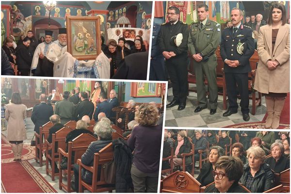 Με μεγαλοπρέπεια ο Αρχιερατικός Εσπερινός στον Ι.Ν. Ευαγγελίστριας Ασφενδιού