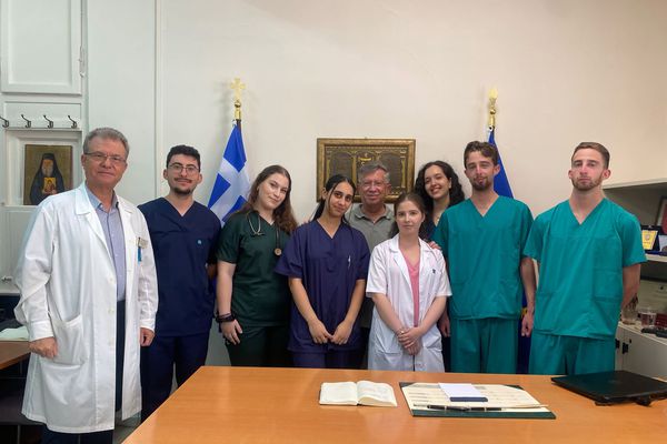 Φοιτητές της Ιατρικής στο Νοσοκομείο Κω για την πρακτική τους εξάσκηση