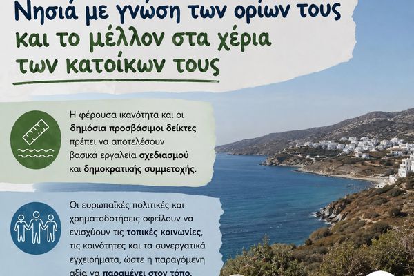 “Βιώσιμη Κως”: Νησιά με γνώση των ορίων τους και το μέλλον στα χέρια των κατοίκων τους
