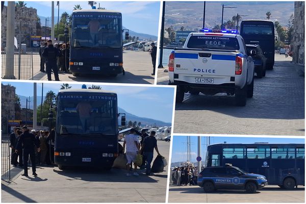Άλλοι 100 μετανάστες μεταφέρθηκαν από την Κρήτη στην Κω