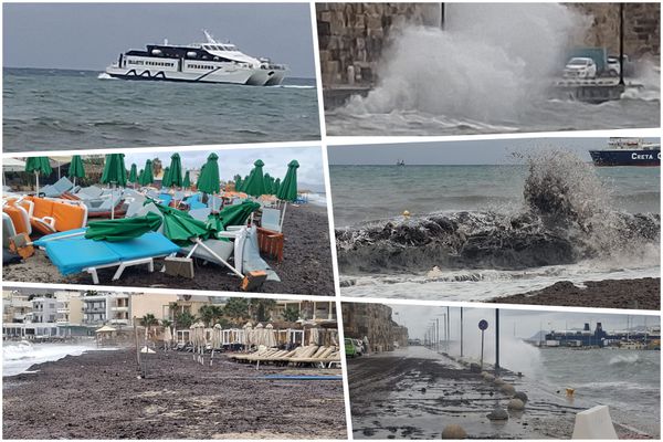Προβλήματα και στην Κω από την κακοκαιρία – Πλημμύρισαν δρόμοι και προκλήθηκαν ζημιές σε παραλιακές επιχ/σεις